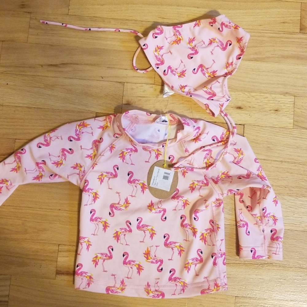 egg by Susan Lazar rash guard set